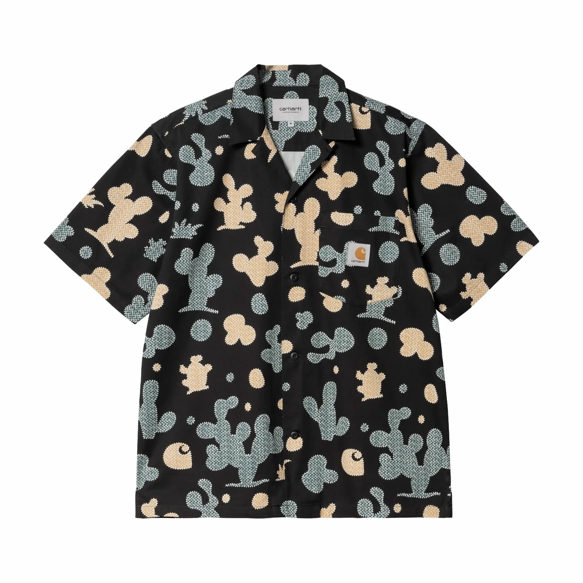 Carhartt WIP S/S Opus Shirt (Opus Print/Black)