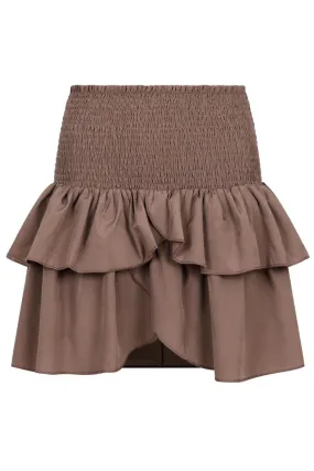 Carin R Skirt 158315 | Dusty Brown | Nederdel fra Neo Noir