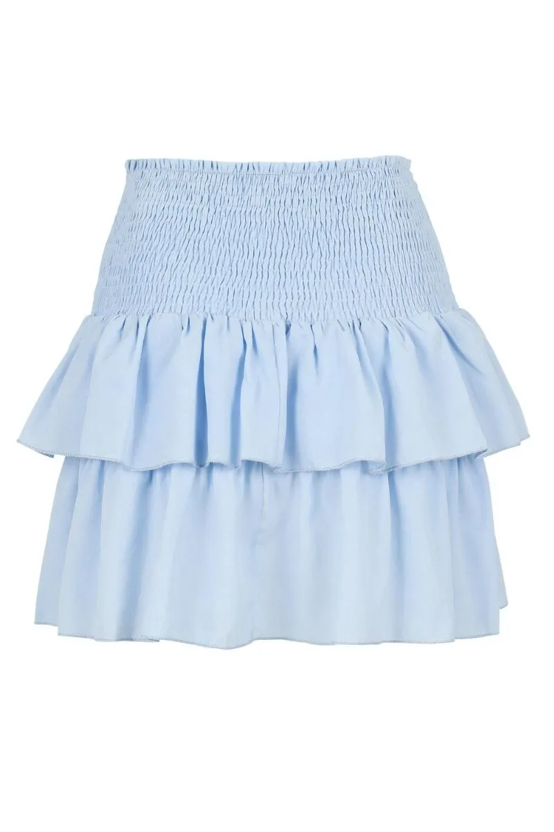 Carin R Skirt 158315 | Light Blue | Nederdel fra Neo Noir