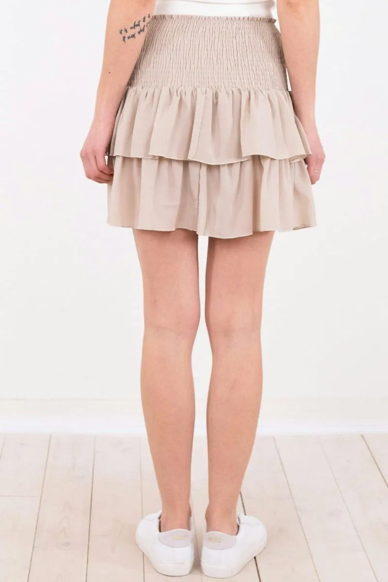 Carin R Skirt 158315 | Sand | Nederdel fra Neo Noir