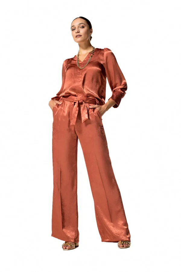 Caroline Biss AMBER LOOSE SHINY TOP