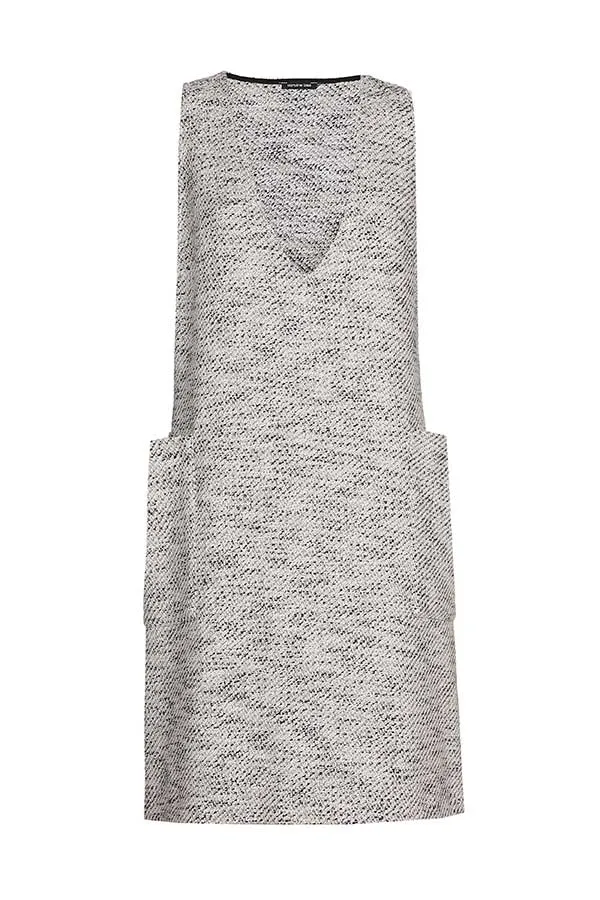 Caroline Biss BOUCLETTE SLEEVELESS SHORT DRESS