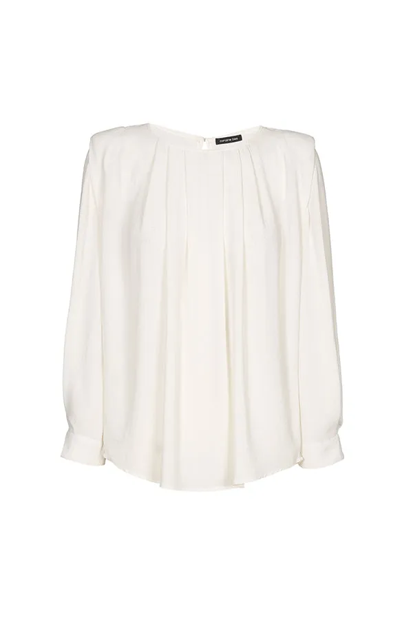 Caroline Biss CREASED LOOSE DRESSY TOP