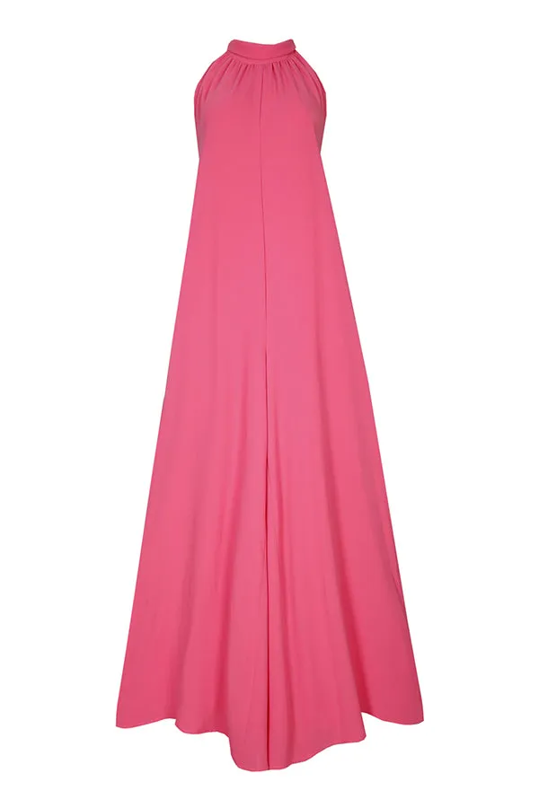 Caroline Biss CRISS CROSS BACK PINK LOOSE JUMPSUIT