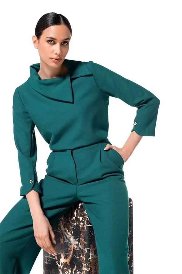 Caroline Biss EMERALD STRAIGHT TOP