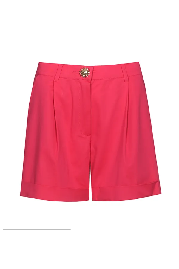 Caroline Biss FUSCHIA NORMAL WAIST SHORTS