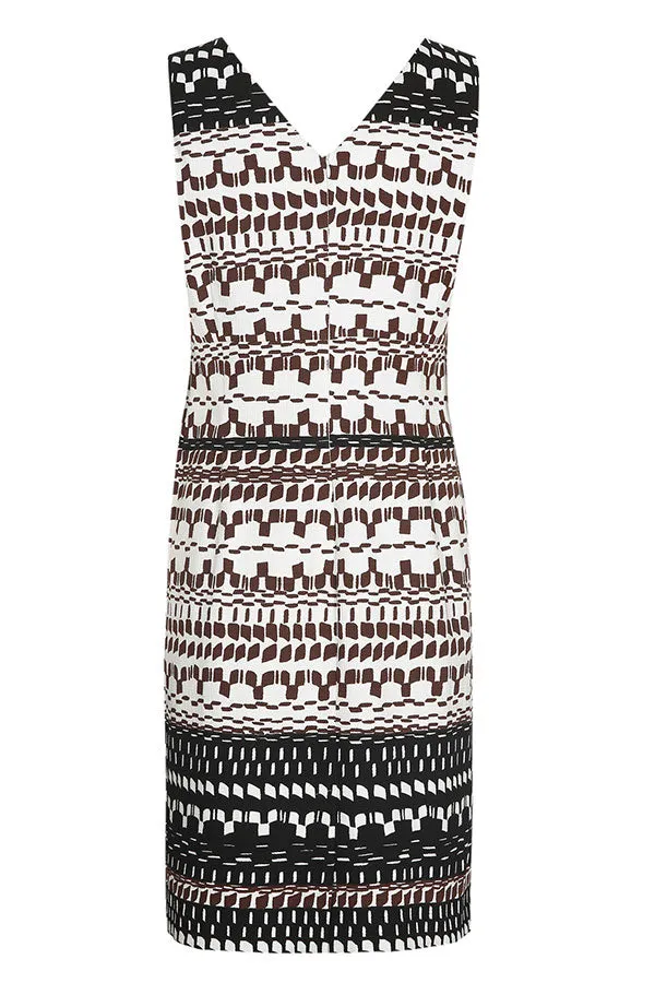 Caroline Biss GRAPHIC PRINT DRESS