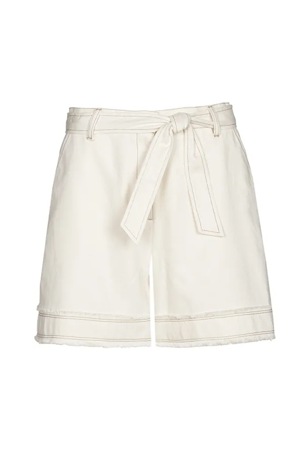 Caroline Biss HIGH WAIST COTTON SHORTS