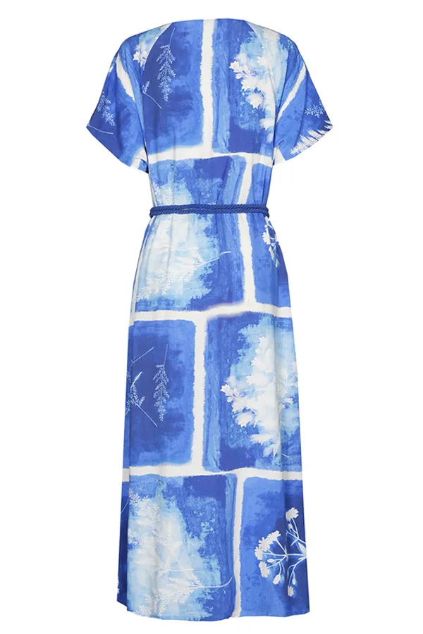 Caroline Biss SEA PRINT SUPPLE DRESS