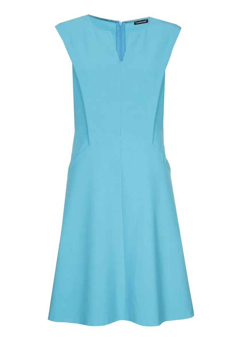 Caroline Biss SLEEVELESS SLIGHTLY FITTED DRESS