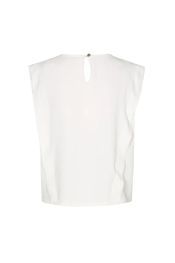 Caroline Biss STRAIGHT SHOULDER EFFECT TOP