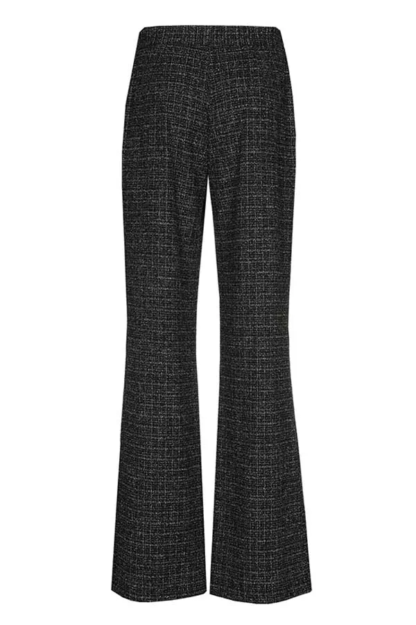 Caroline Biss TWEED STRAIGHT-FITTING TROUSER