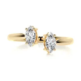 Celine Fashion Ring   (0.36 Carat) -18K Yellow Gold