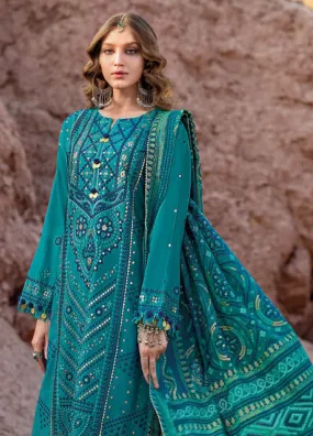 Chunri By Gul Ahmed Embroidered Lawn Unstitched 3 Piece Suit - GA24CL BM-42009