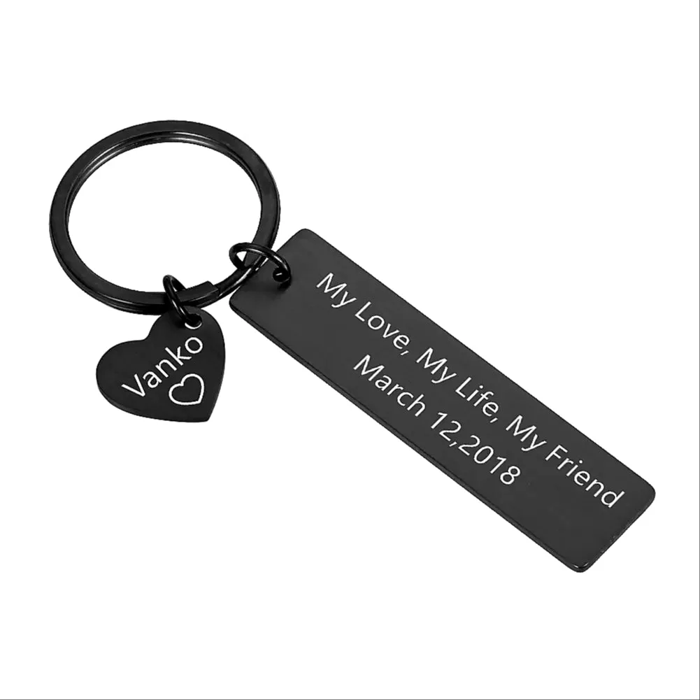 Custom Engraved Keychain