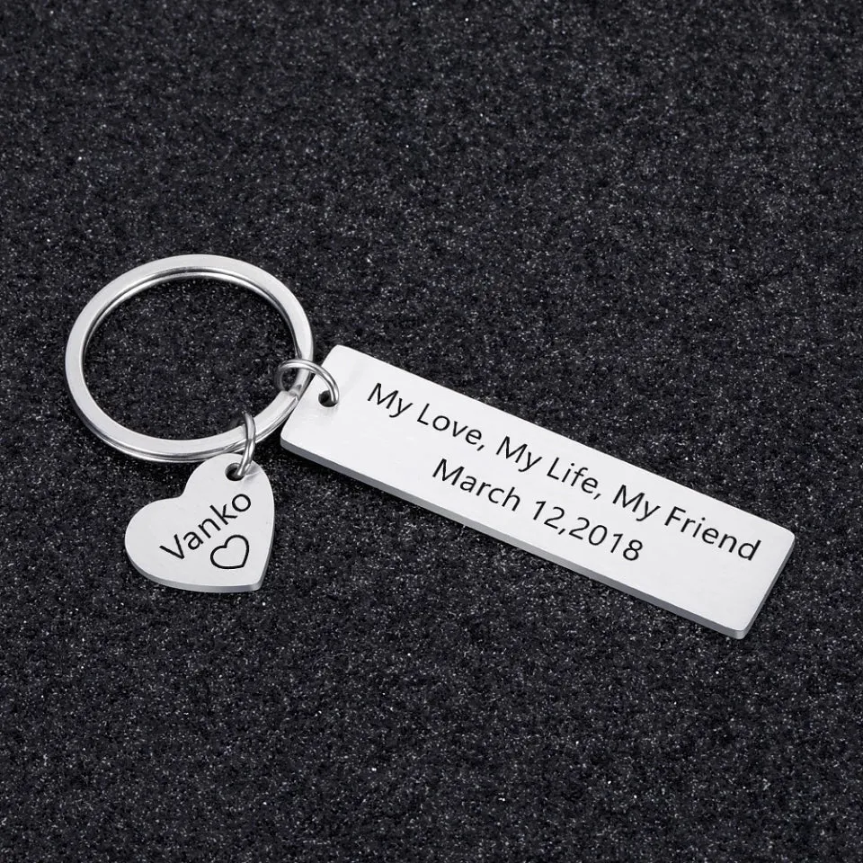 Custom Engraved Keychain