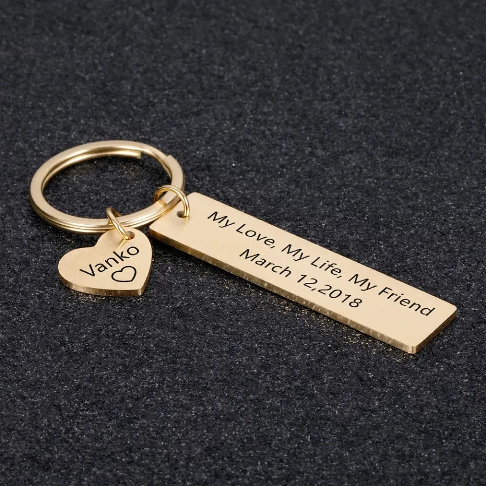 Custom Engraved Keychain