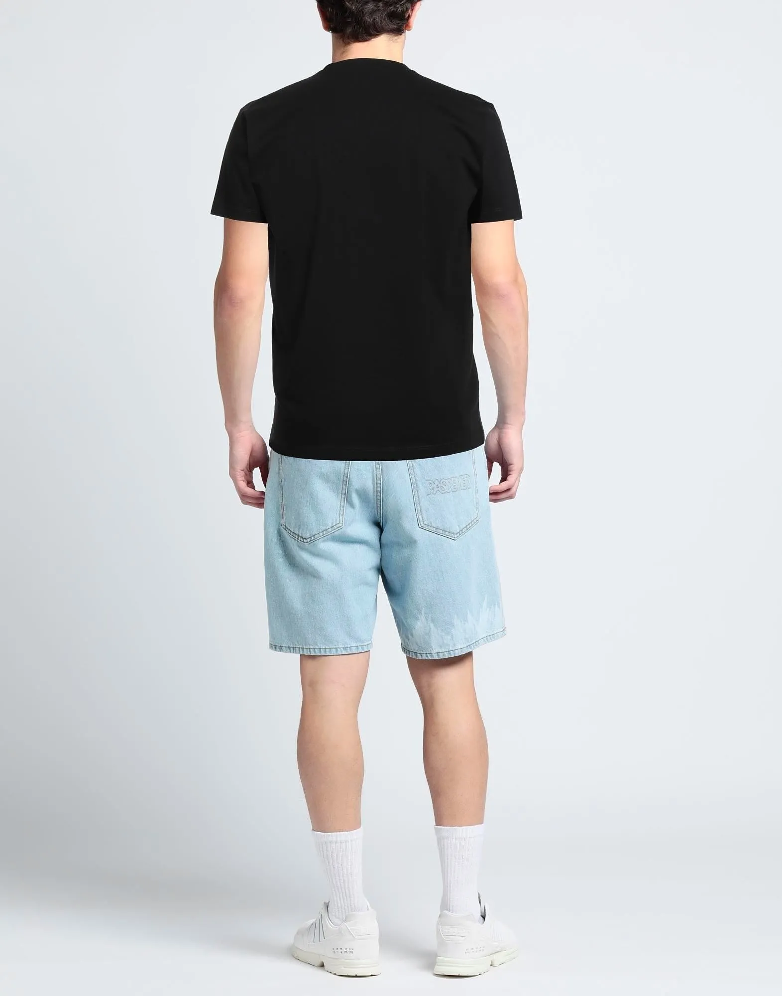 D SQUARED2  |Crew Neck Unisex Street Style Plain Cotton Short Sleeves