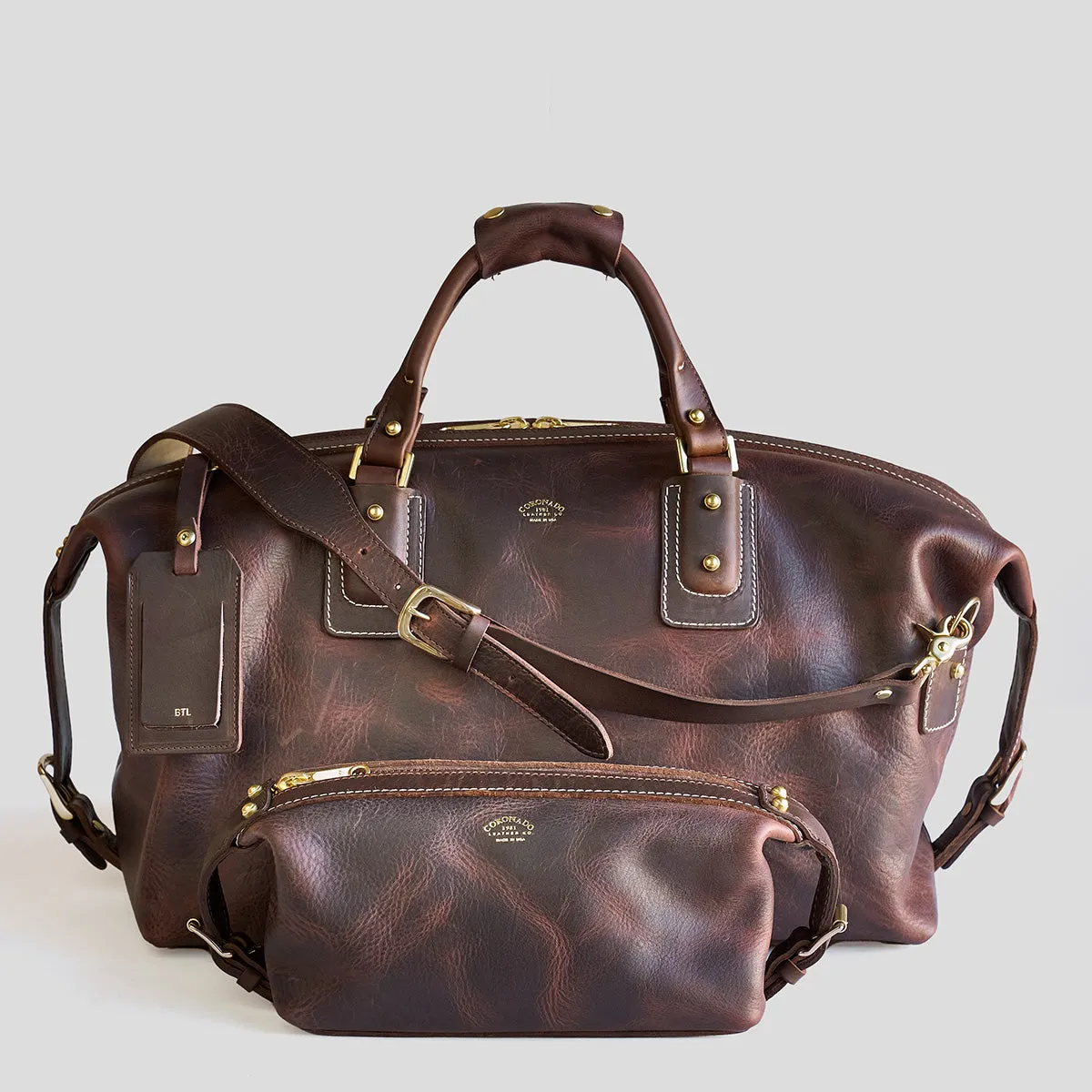 Dearborn Duffel #205 | Brn 3pc Set