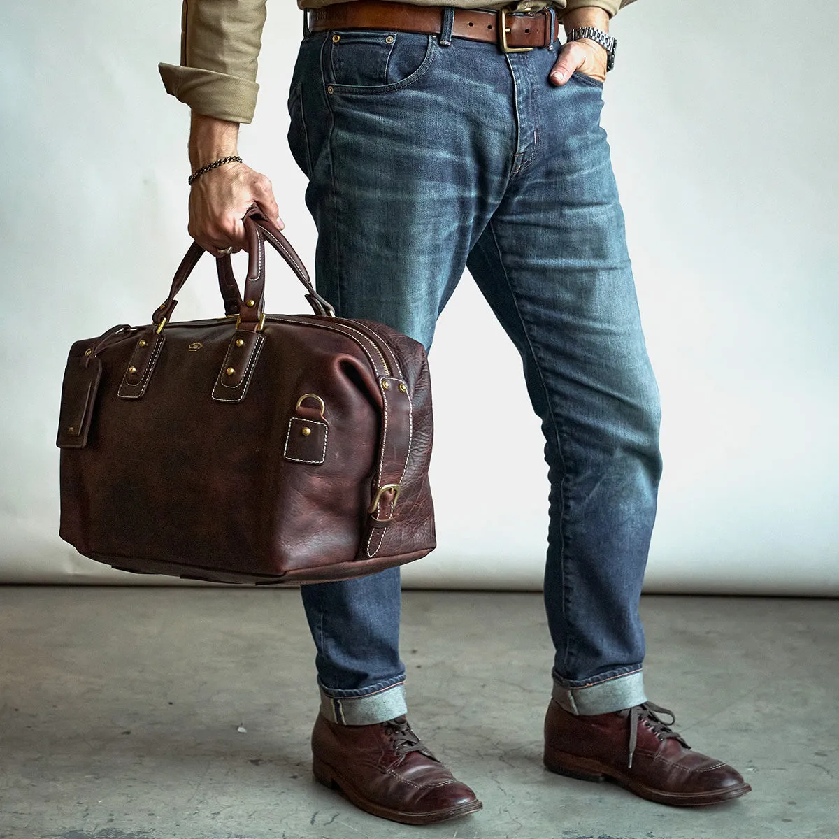 Dearborn Duffel #205 | Brn 3pc Set