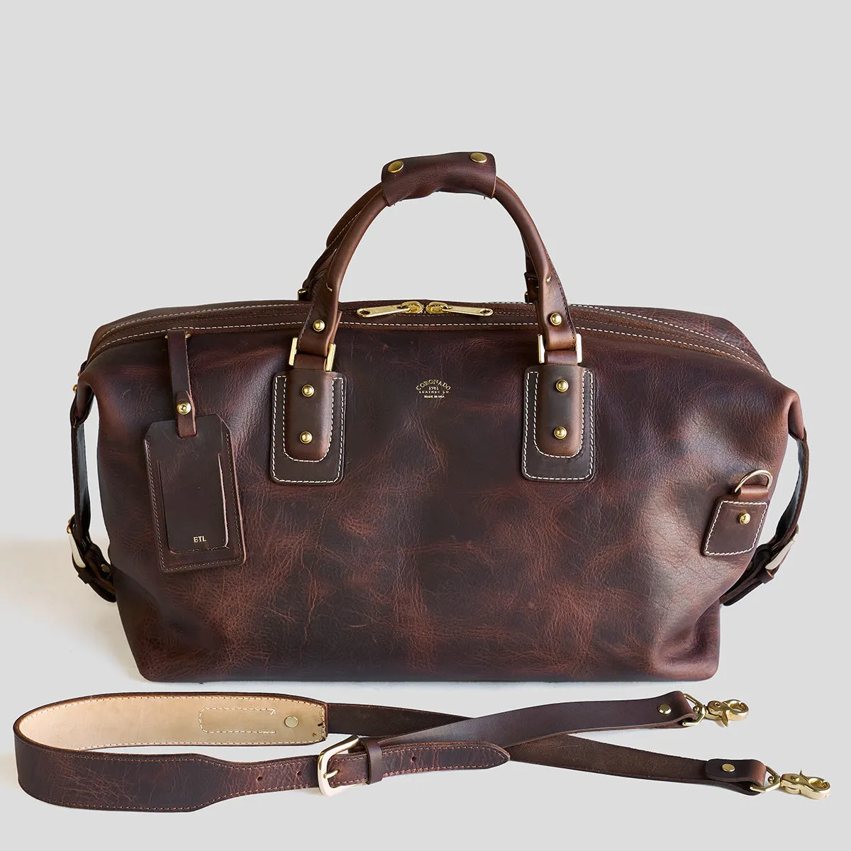 Dearborn Duffel #205 | Brn 3pc Set