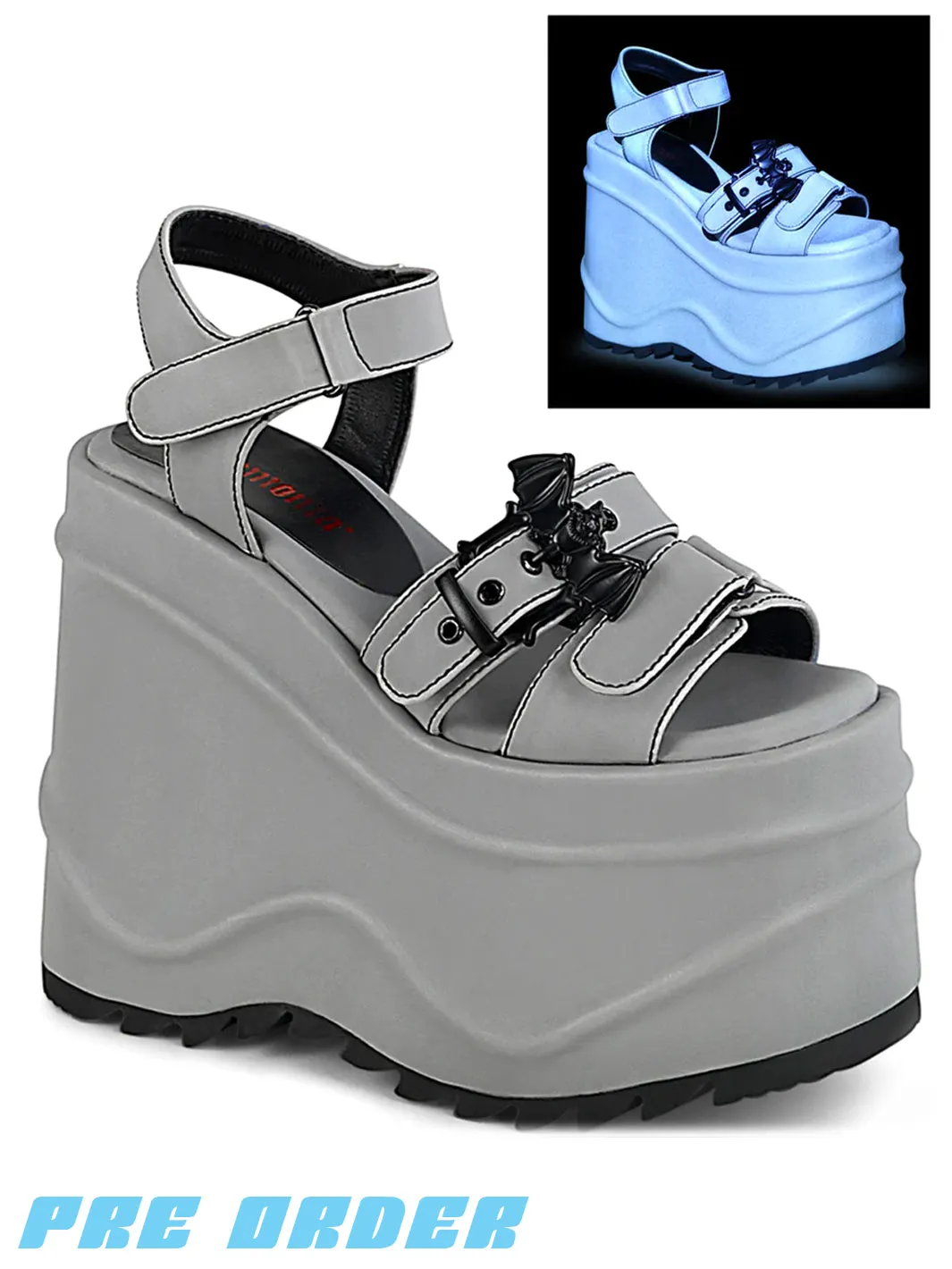 DEMONIA WAVE-13 - GREY REFLECTIVE  PRE ORDER 