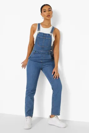 Denim Long Length Overalls