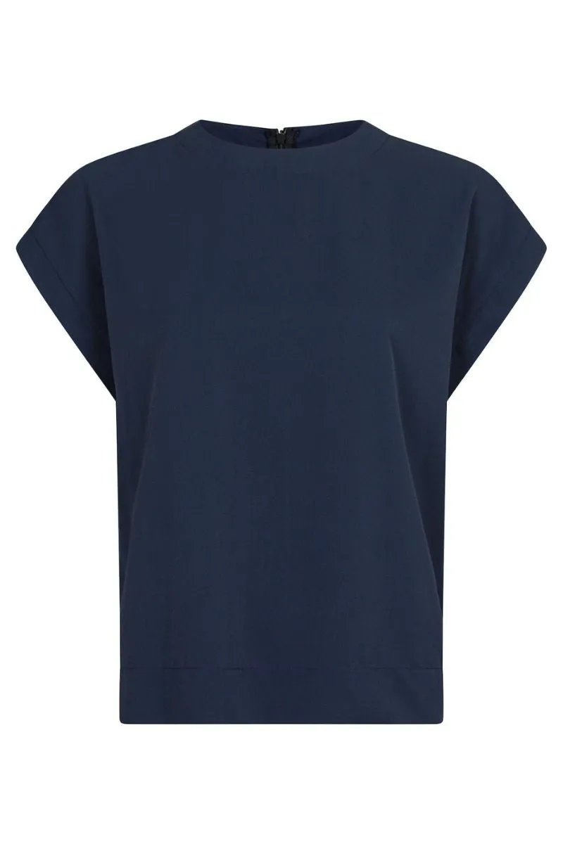 Diandra Top | Navy | Top fra Neo Noir