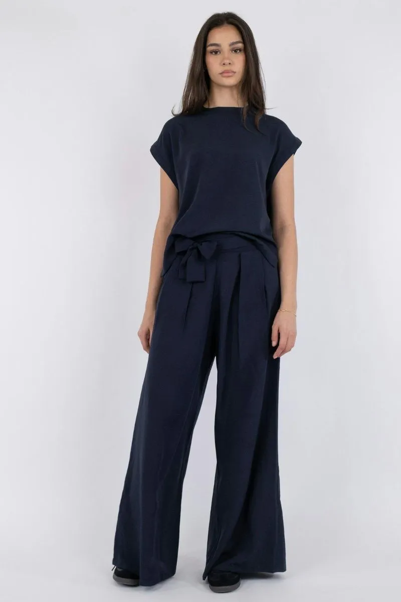 Diandra Top | Navy | Top fra Neo Noir