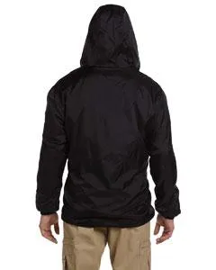 Dickies Fleece-Lined Hooded Nylon Jacket 33237 Black