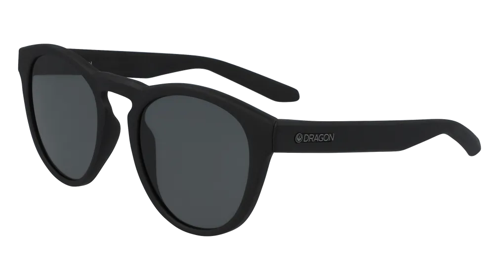 Dragon Alliance Opus LL H2O Sunglasses, Matte Black H2O Frame LL Smoke Polar Lens