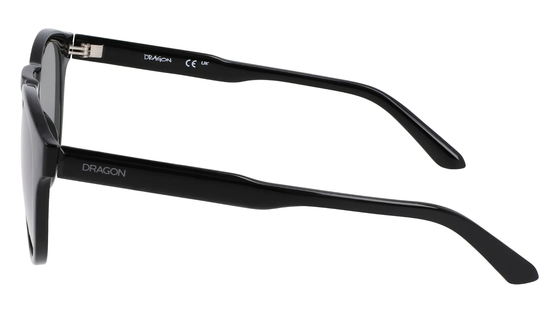 Dragon DR-Opus-Upcycled-LL 001 Sunglasses Black/LL Smoke Round Shape 51-21-145