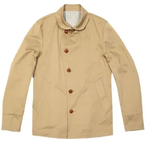 Edifice Chino Cloth Shawl Collar JacketBeige