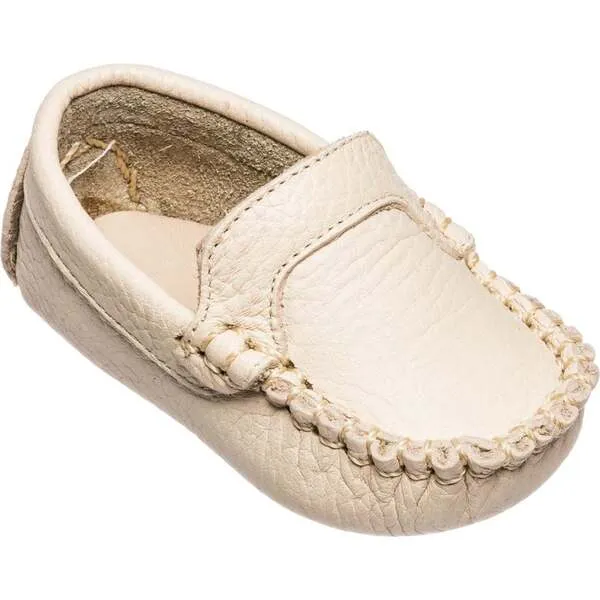 Elephantito Baby Moccasin, Cream