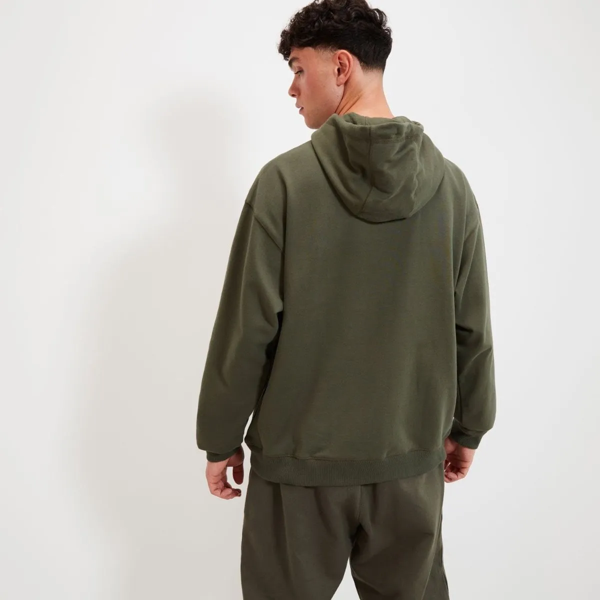 Ellesse Caldine Overhead Hooded Sweatshirts Khaki