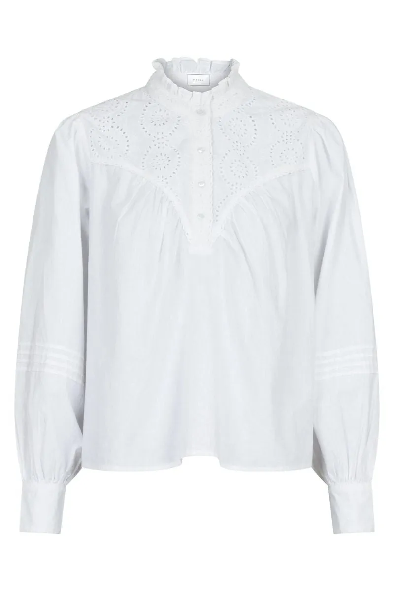 Emily Blouse | White | Bluse fra Neo Noir