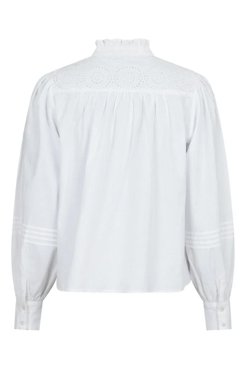 Emily Blouse | White | Bluse fra Neo Noir