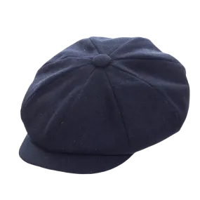 Failsworth Alfie 8 Piece Melton Cap in Navy