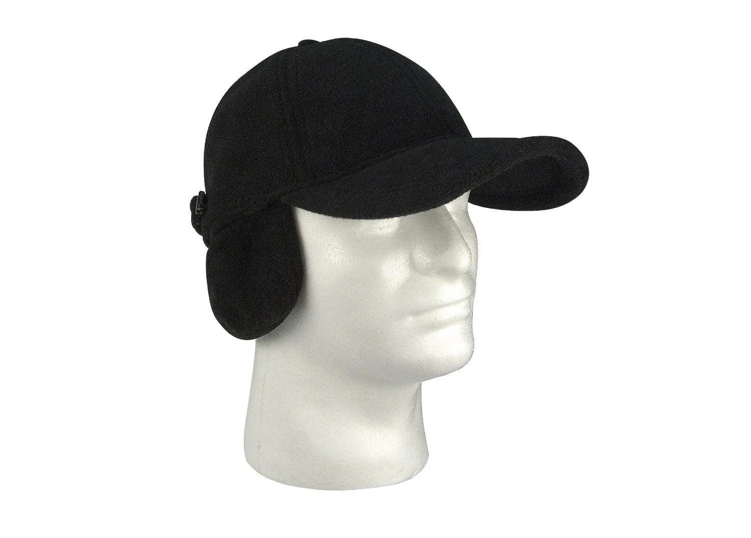 Fleece Low Profile Cap With Earflaps