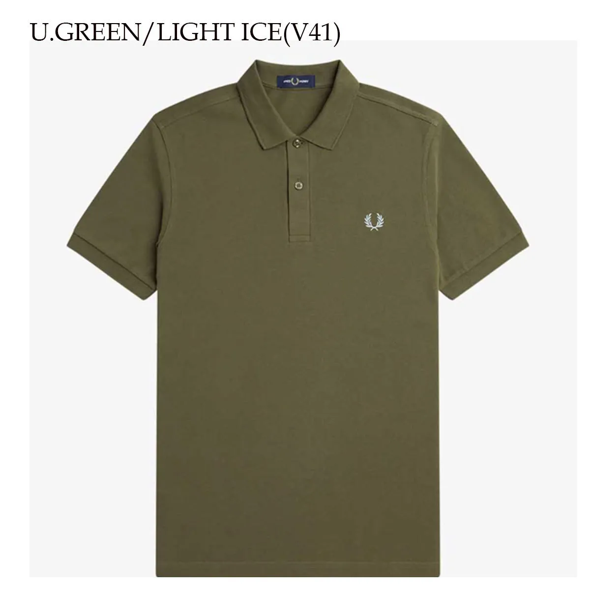 FRED PERRY  |Unisex Street Style Plain Cotton Khaki Logo Polos