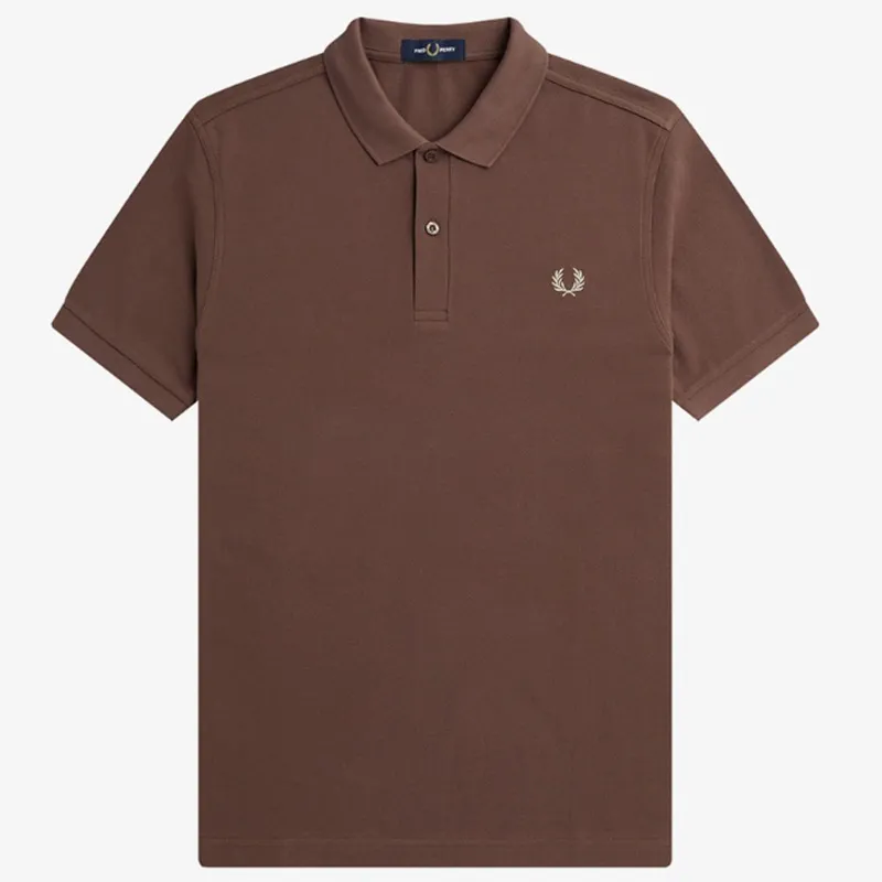 FRED PERRY  |Unisex Street Style Plain Cotton Khaki Logo Polos