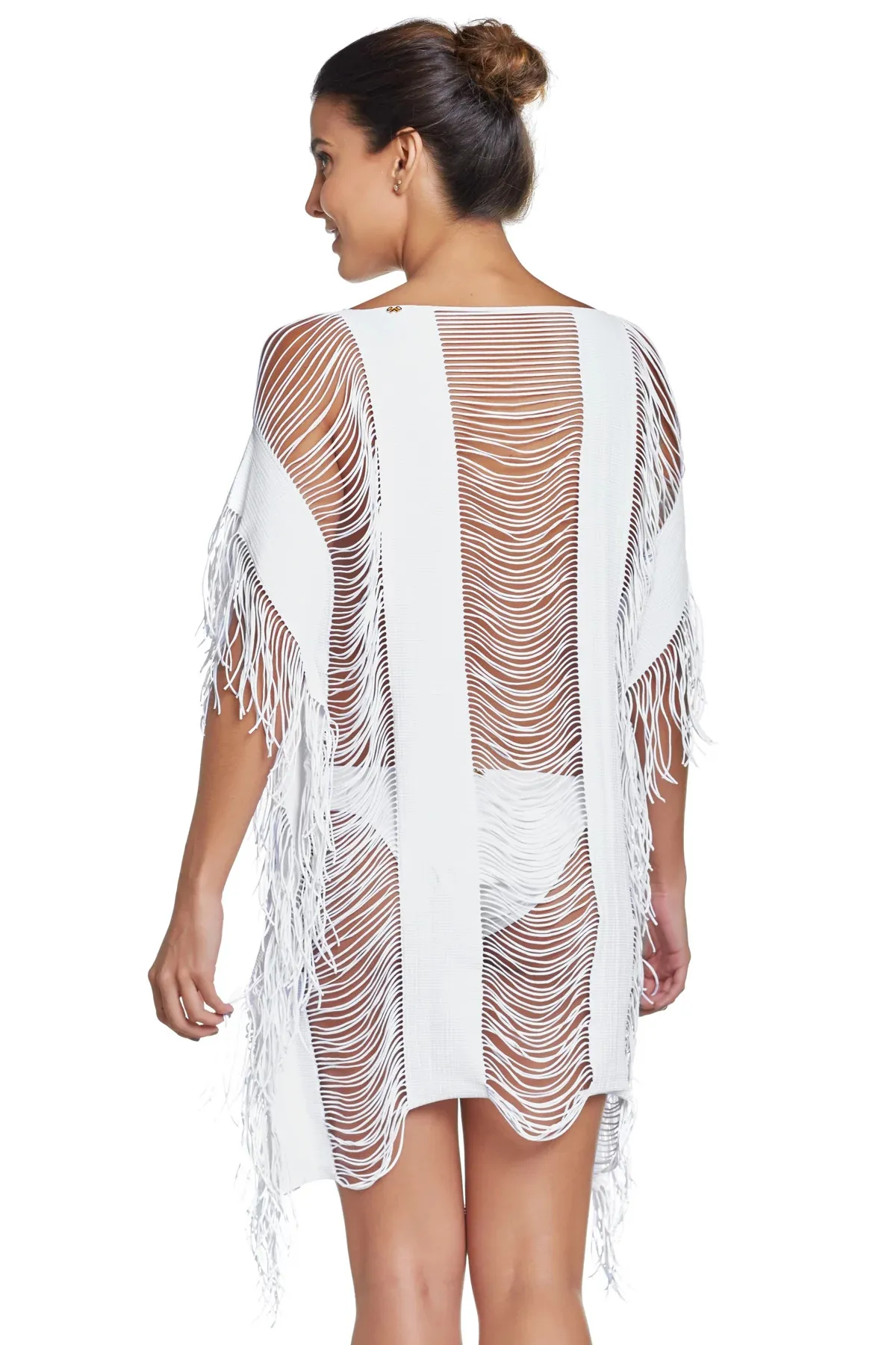 Fringe High Neck Tunic