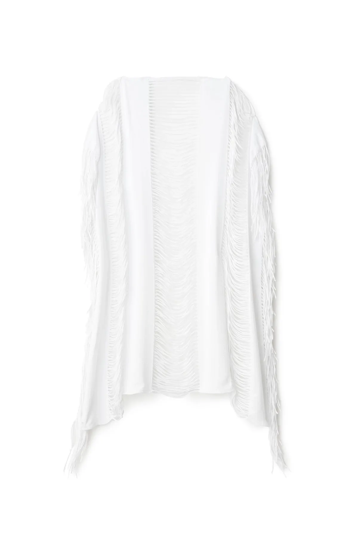 Fringe High Neck Tunic