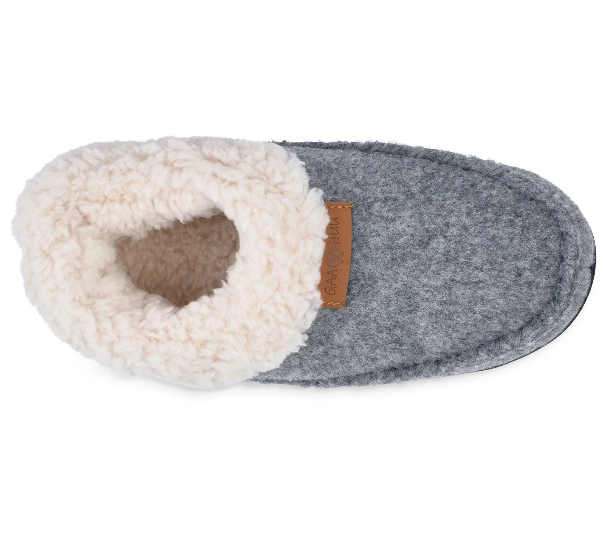 Gaahuu Felt Moccasin Slipper