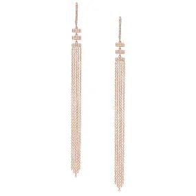 Georgette  Fringe Earrings