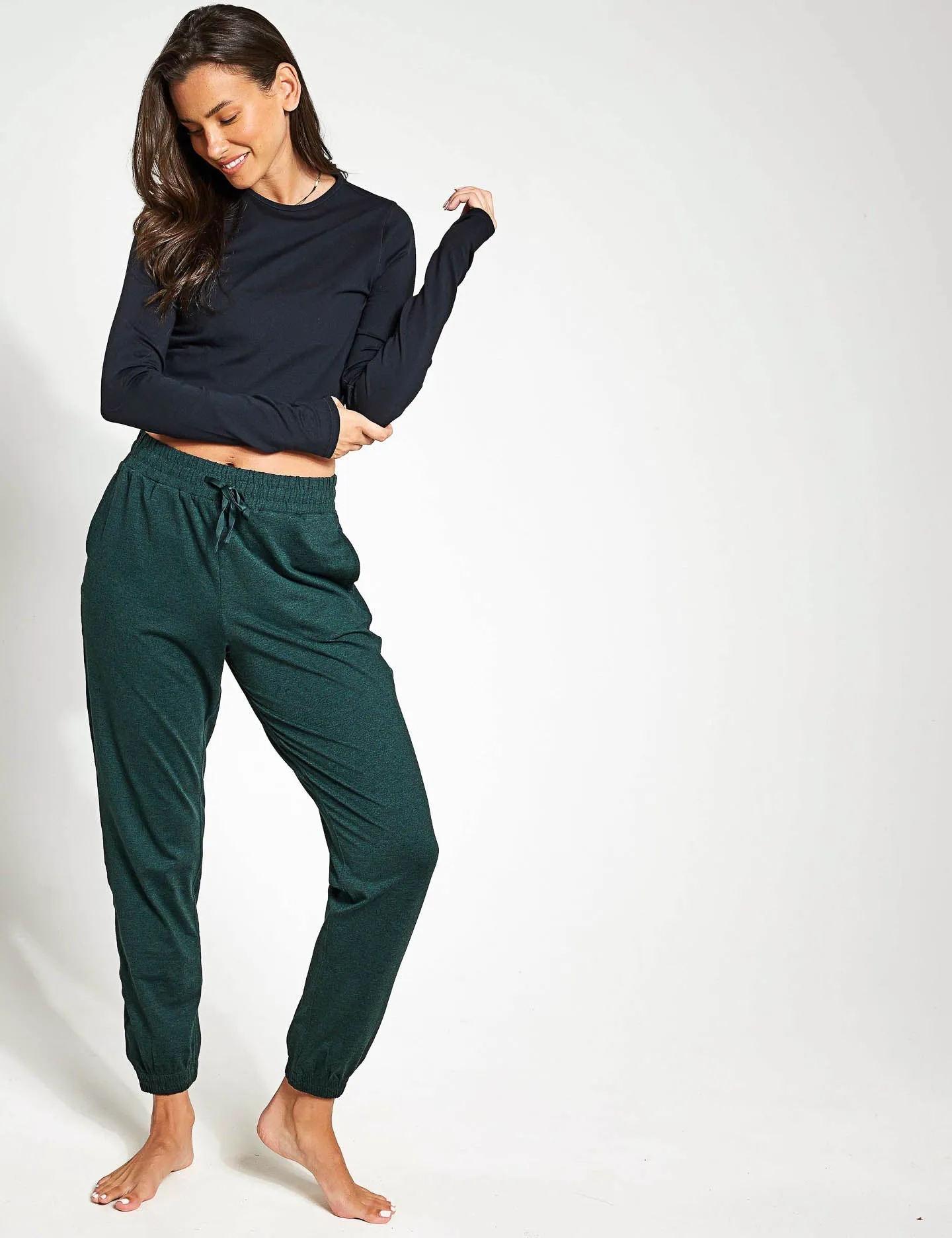 Girlfriend Collective ReSet Jogger - Moss