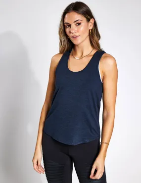 Girlfriend Collective ReSet Relaxed Tank - Midnight