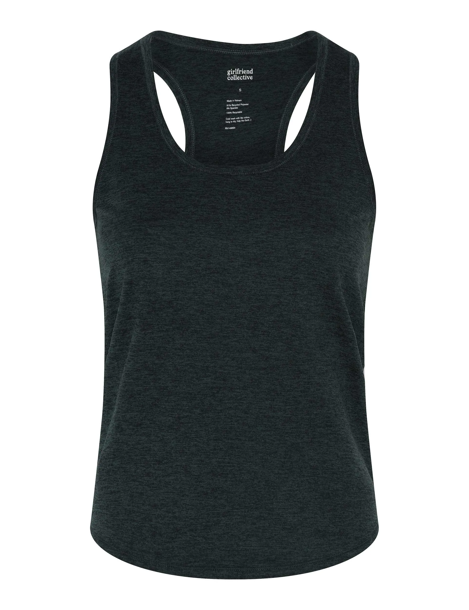 Girlfriend Collective ReSet Relaxed Tank - Moss