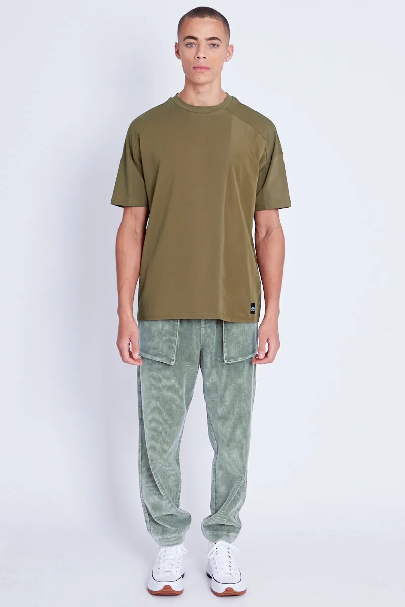 HAMPSON KHAKI T-SHIRT