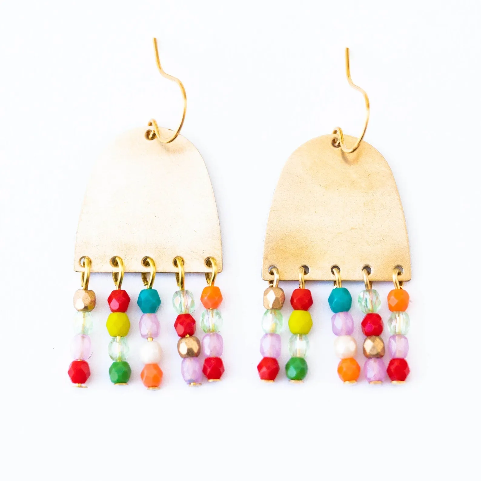 Happy Fringe Earrings -WS